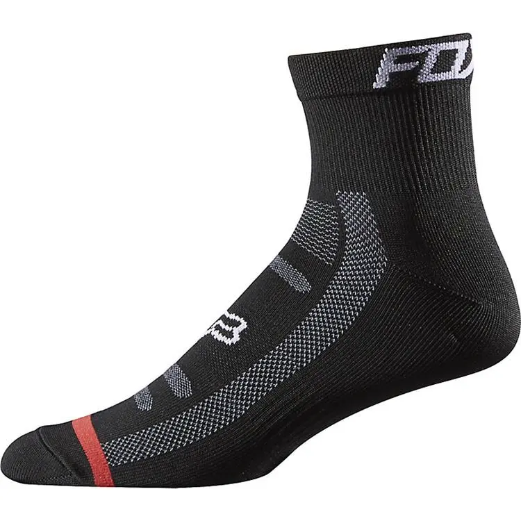 Socks Fox Trail 4" Black