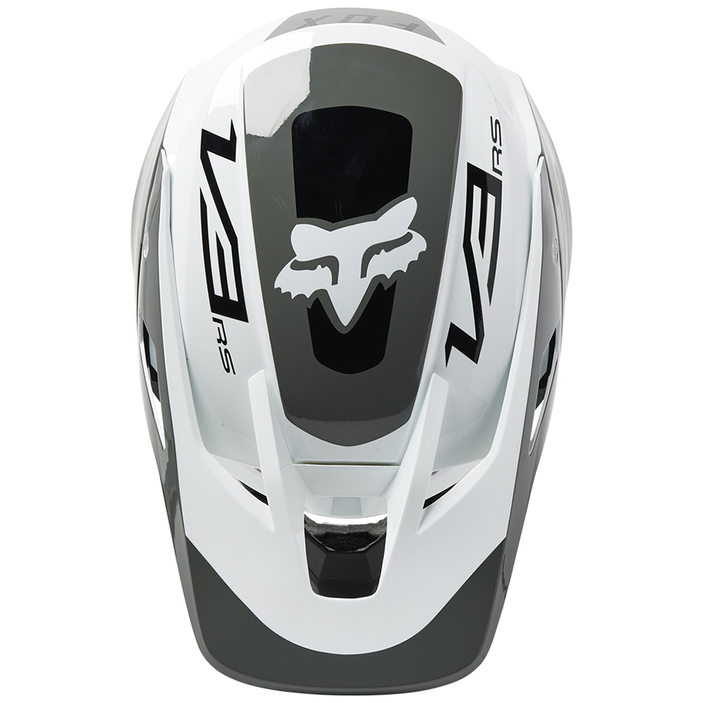 Fox V3 RS Efekt MIPS ECE Motocross Helmet Black/White - Image 4