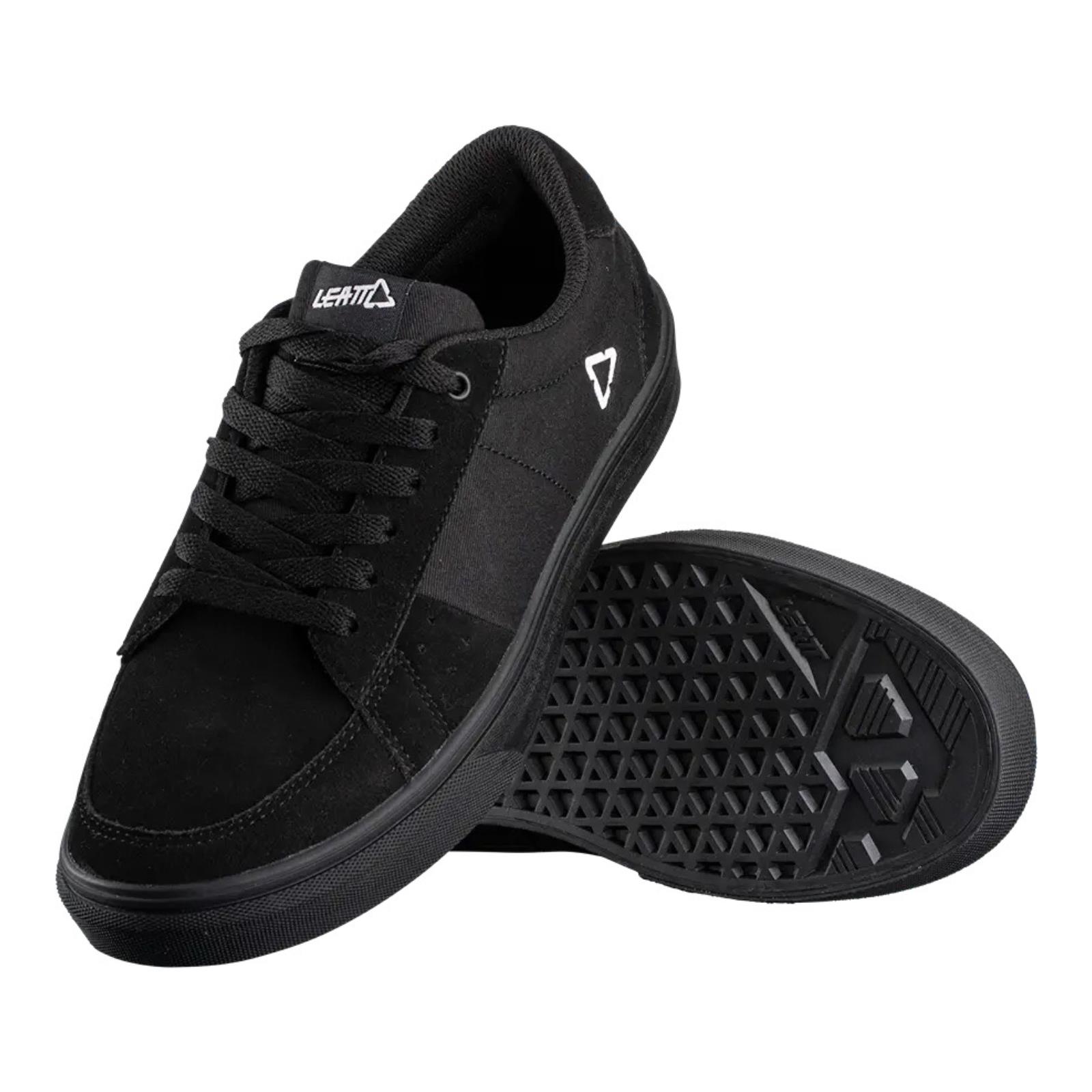 Leatt 1.0 Flat Shoe Black - Image 1