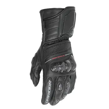 Road Gloves Dririder Speed 2 Long Cuff Black