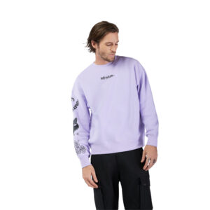Hello Future Oversized Fleece Crew - Image 7