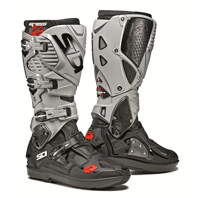 Motocross Boots Sidi Crossfire SRS Black/Ash