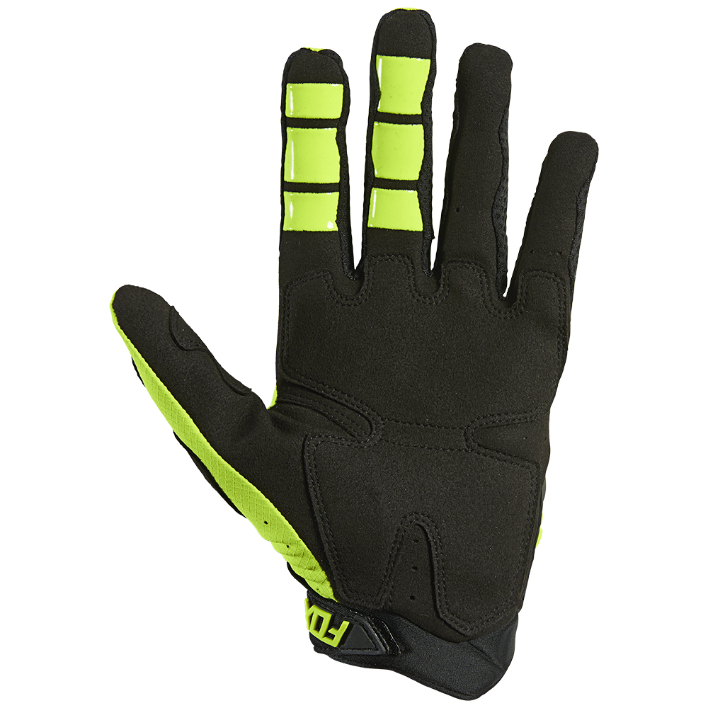 Fox Pawtector Motocross Gloves Yellow - Image 1