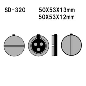 I Vesrah disc pads SD320 [] - Image 1