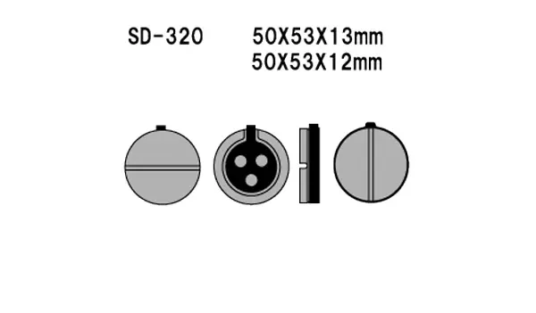 I Vesrah disc pads SD320 []