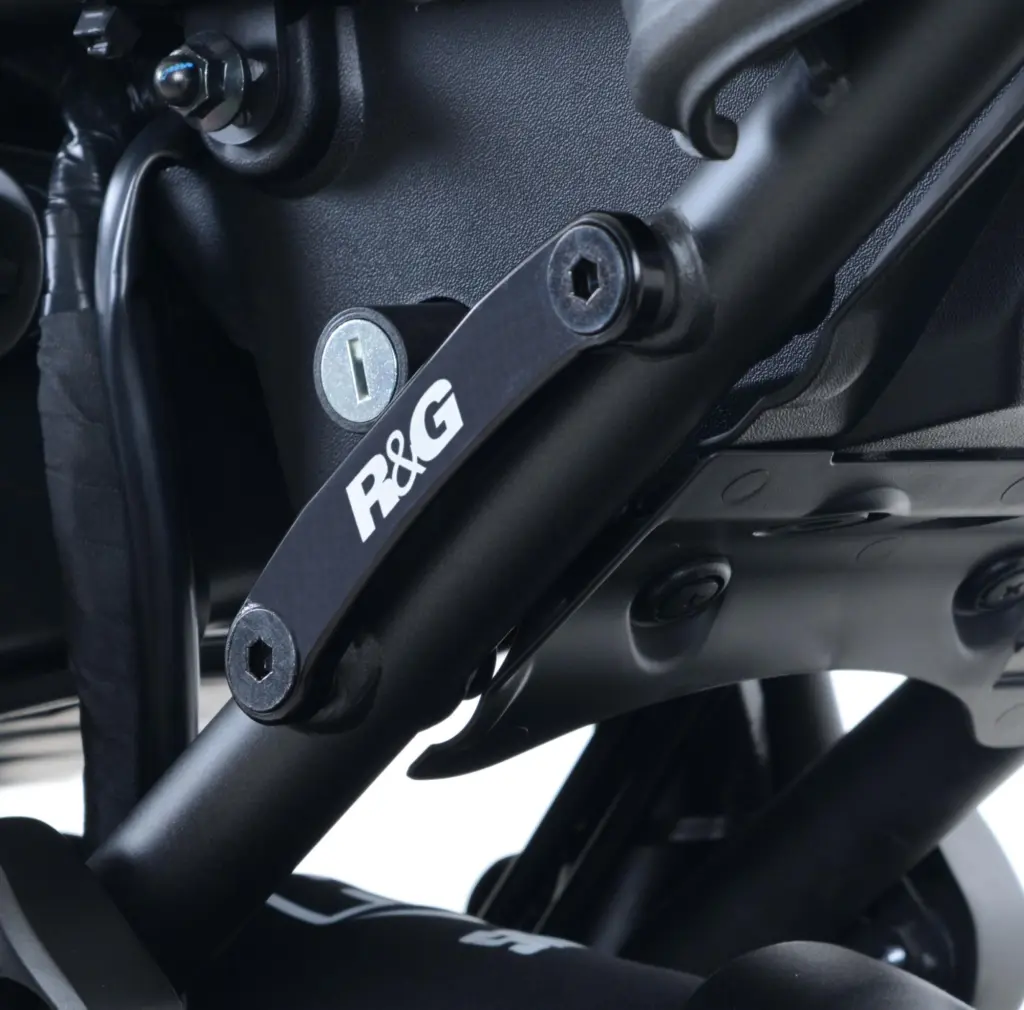 Rear Foot Rest Blanking Plate Pair R & G Racing Yamaha XSR700 '16-