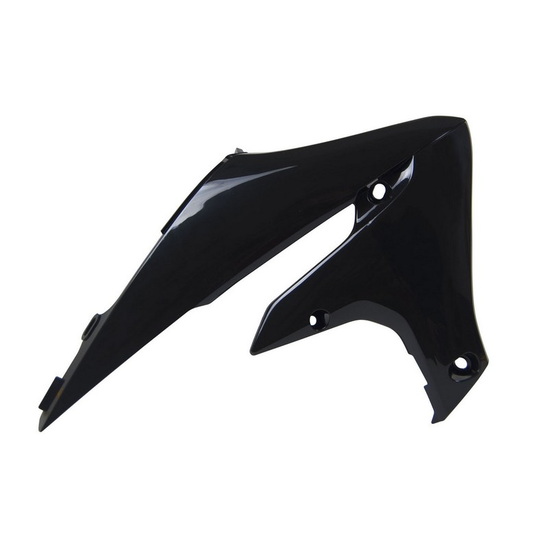 RADIATOR SHROUDS YAMAHA YZ450F 18-21 YZ250F YZ450FX 19-21 YZ250FX 20-21 BLACK - Image 1