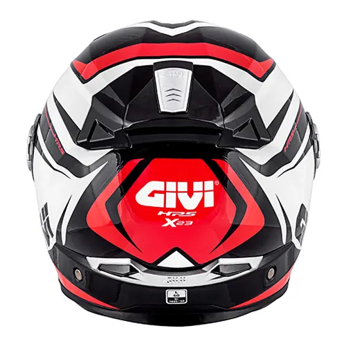 Givi X23 Sydney Flip Front Helmet Matte Black/White/Red