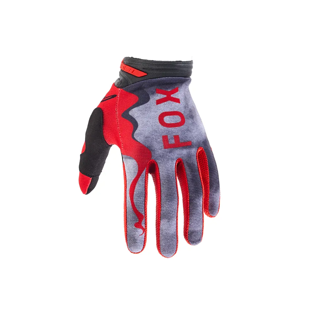 Fox 180 Atlas Motocross Gloves Grey/Red