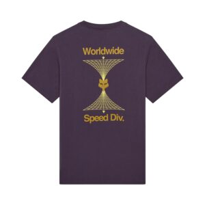 Fox Image Print 195 Original Tee Plum Perfect - Image 2