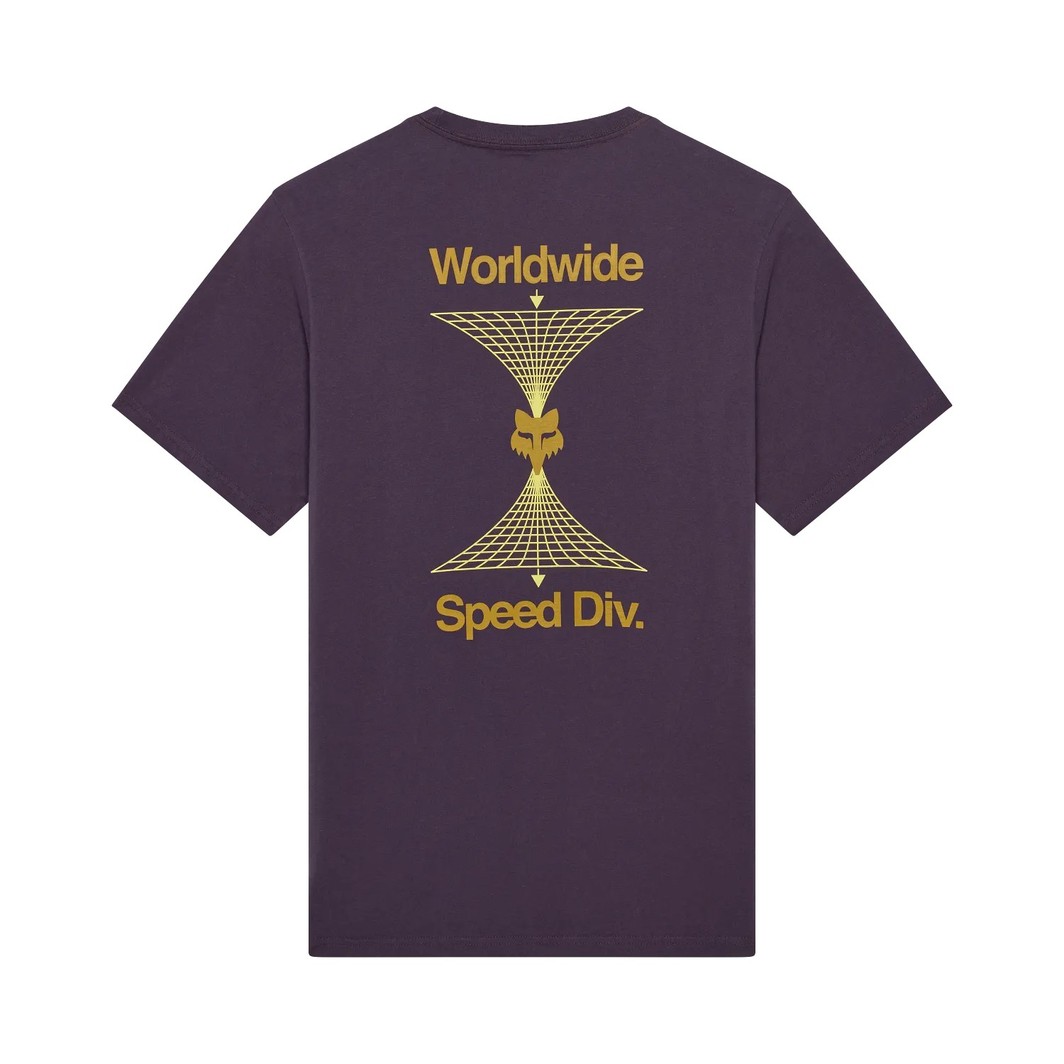 Fox Image Print 195 Original Tee Plum Perfect - Image 2