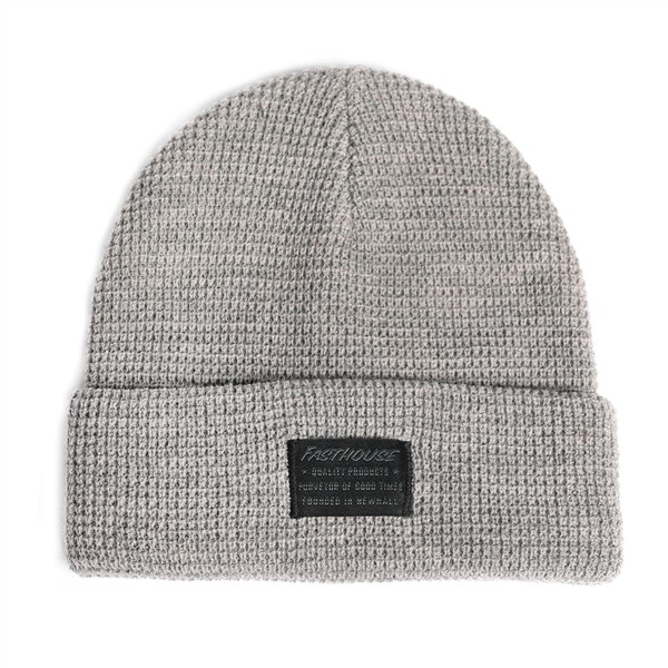 Fasthouse Waffle Beanie Silver - Image 1