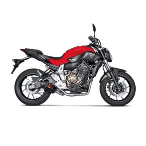 Full Stainless System/Carbon Muffler  Yamaha MT07/FZ07 14-23/XSR700 16-23/Tracer 700 16-19/Tracer 7/GT 2020-23 - Image 2