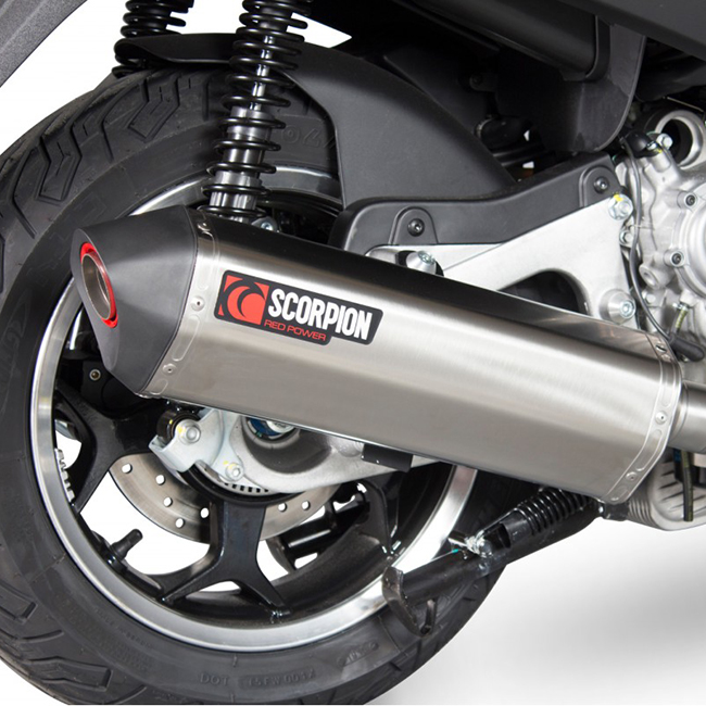 Piaggio MP3 400 08-13 500 08-1 Serket Slip-on S/Steel Sleeve - Image 1