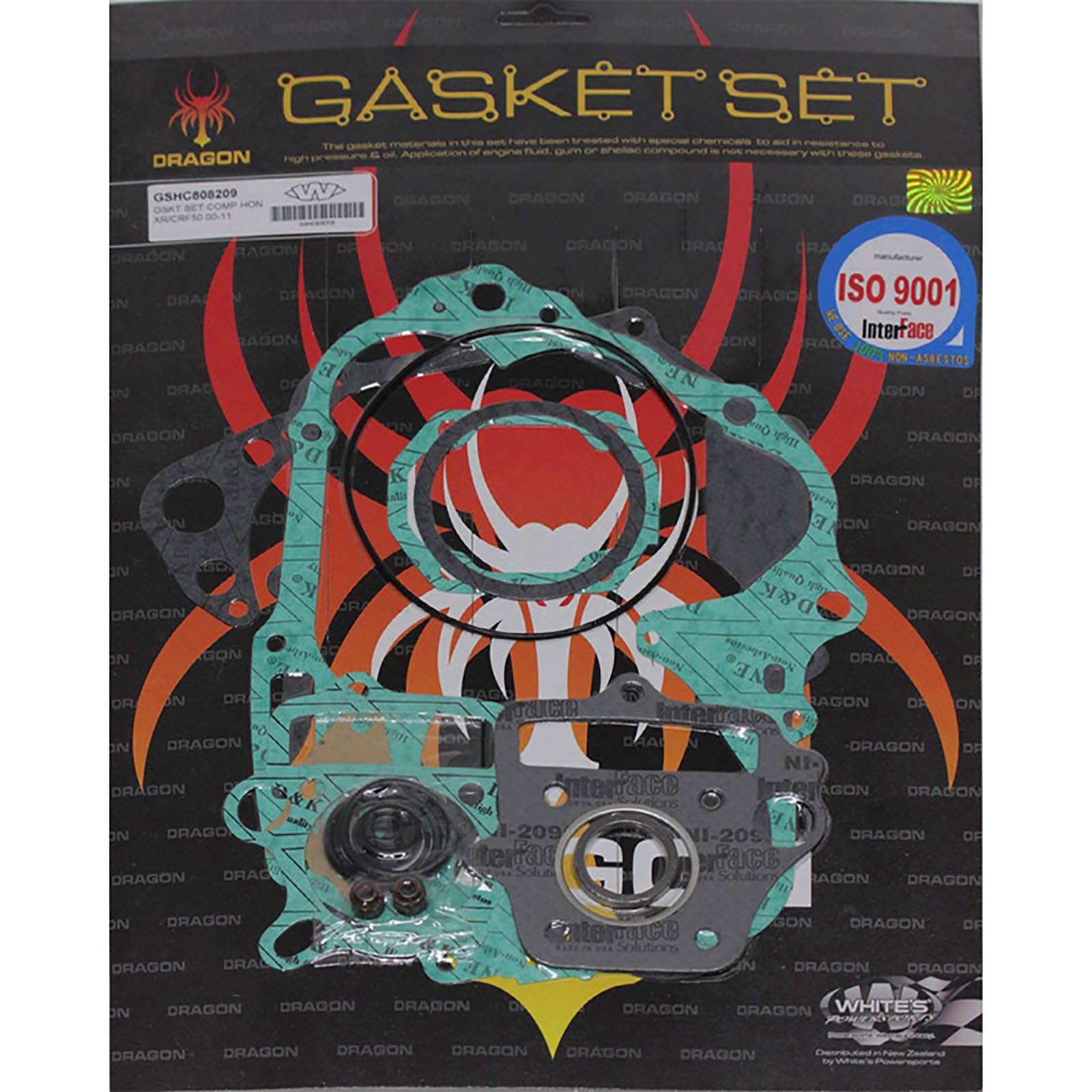 WHITES GASKET SET COMPLETE HON XR50R 00-03/CRF50 04-15 - Image 1