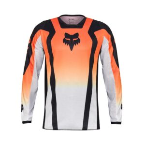 Fox 180 Lean Motocross Jersey Flo Orange - Image 1