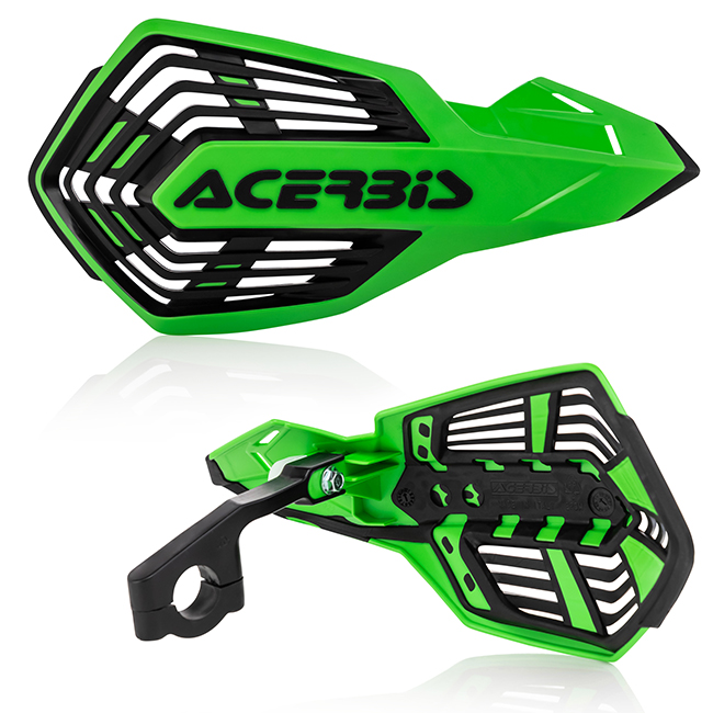 X-Future handguard Green/Black Acerbis [A] - Image 1