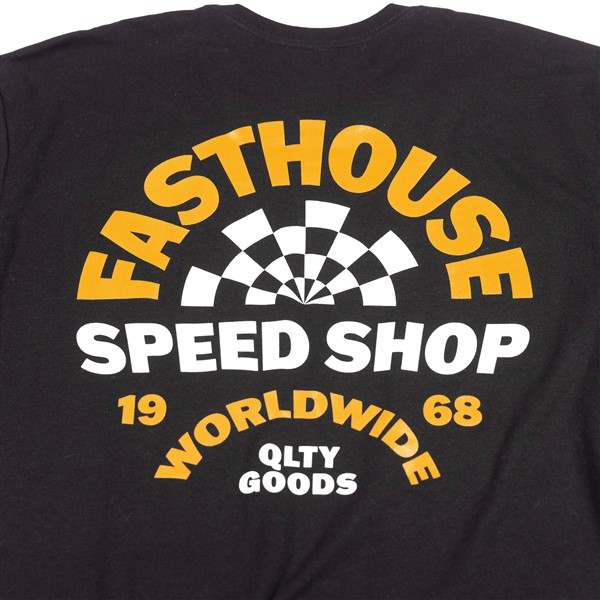 Fasthouse Deco Tee Black - Image 2