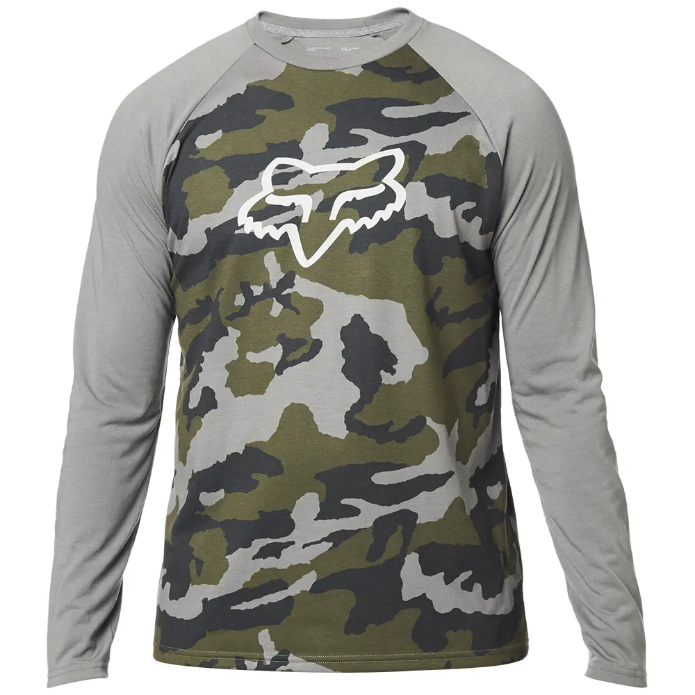 Fox Tournament Camo Long Sleeve Tech Tee Camo