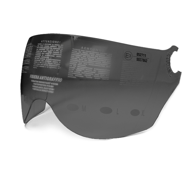 *Visor smoke Compact Open Face Airoh Helmets [A] - Image 1
