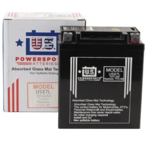 USPS AGM BATTERY USX7L-BS YTX7L-BS *10 - Image 4