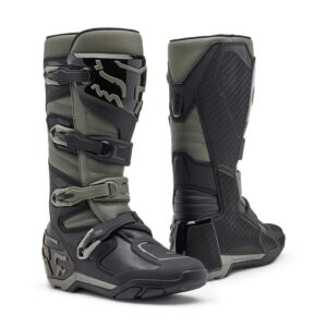 Fox Comp X Motocross Boots Grey/Black - Image 1