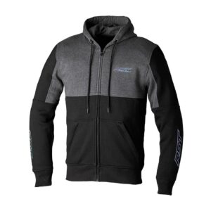 RST Team Zip Through CE Textile Hoodie Black - Image 2