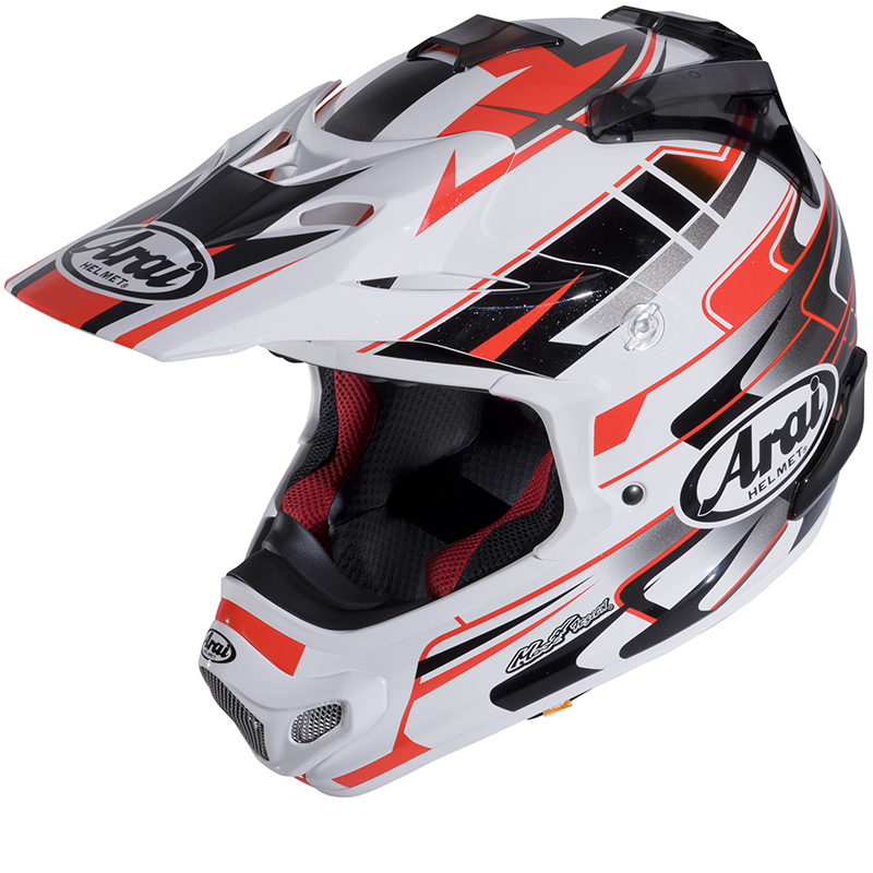 Motocross Helmet Arai MX-V Tip Red - Image 1