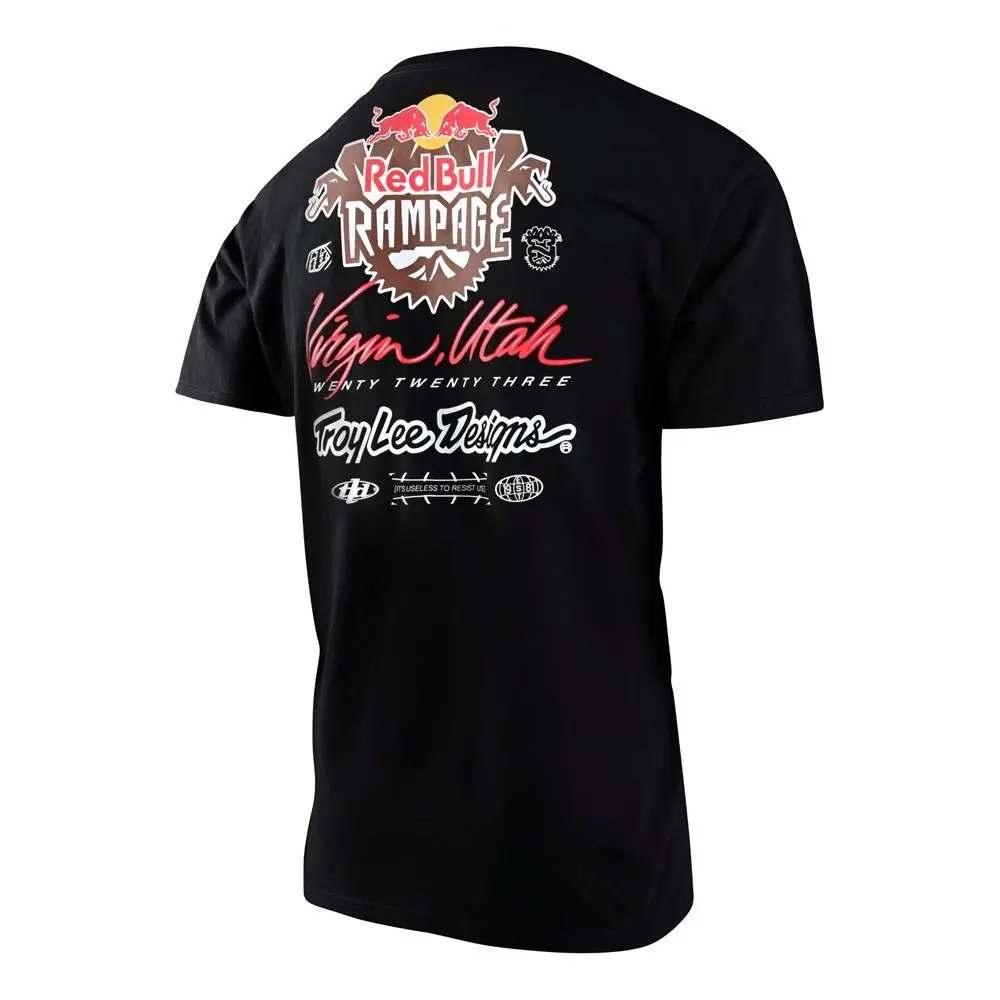Troy Lee Designs x Redbull Rampage Scorched Tee Black