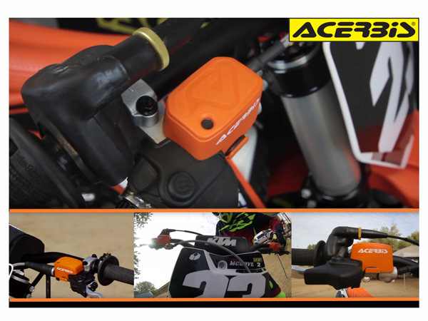 *Acerbis White Brembo Pump Cover Clutch & Master Cylinde   [C] - Image 3