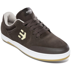 Etnies Marana Shoes Brown/White - Image 1
