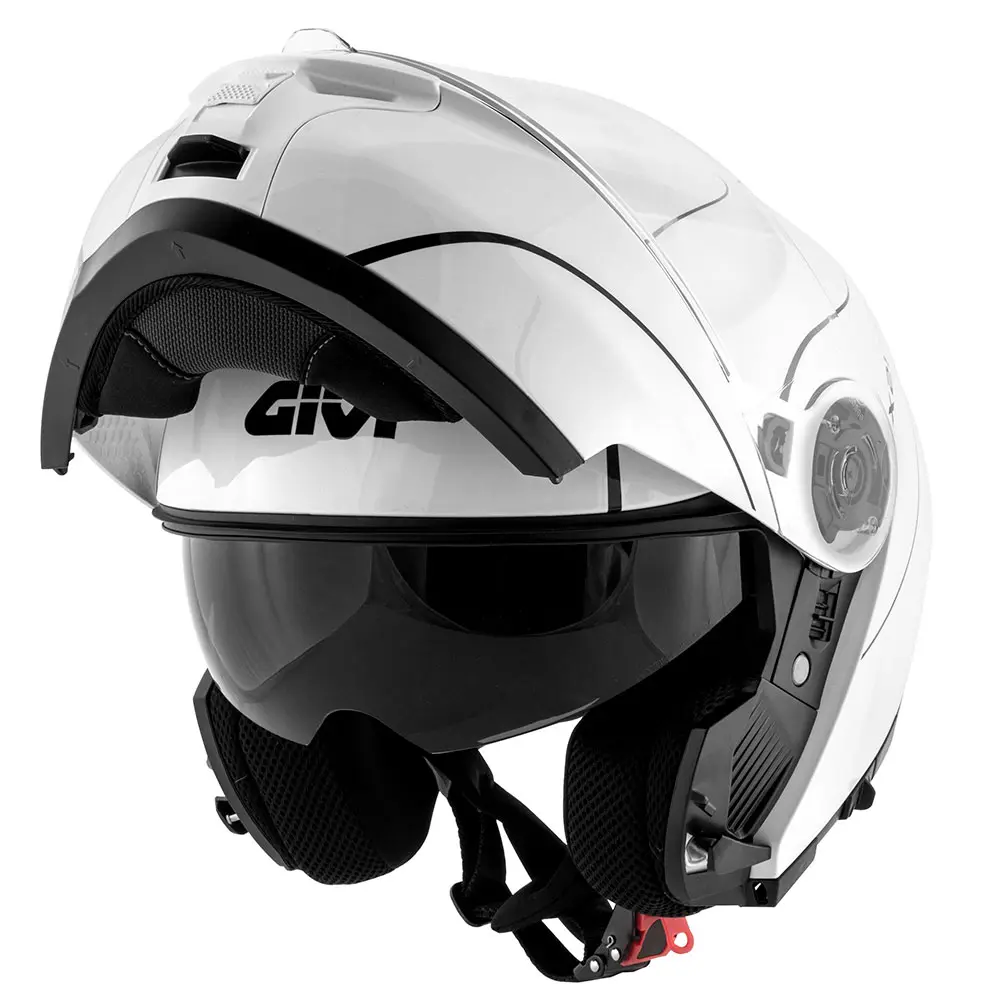 Givi X21 Challenger Front Flip Graphic White Road Helmet