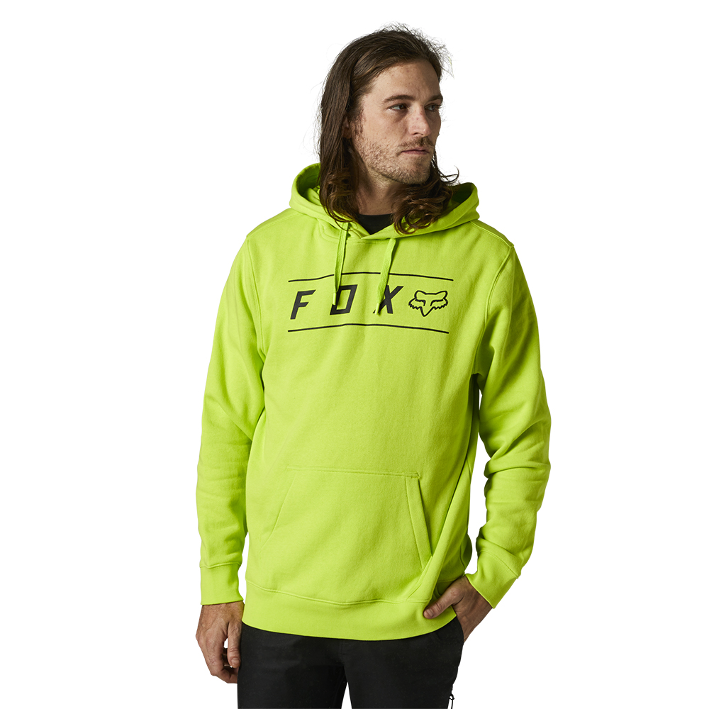 Fleece Hoodie Fox Pinnacle Yellow - Image 1