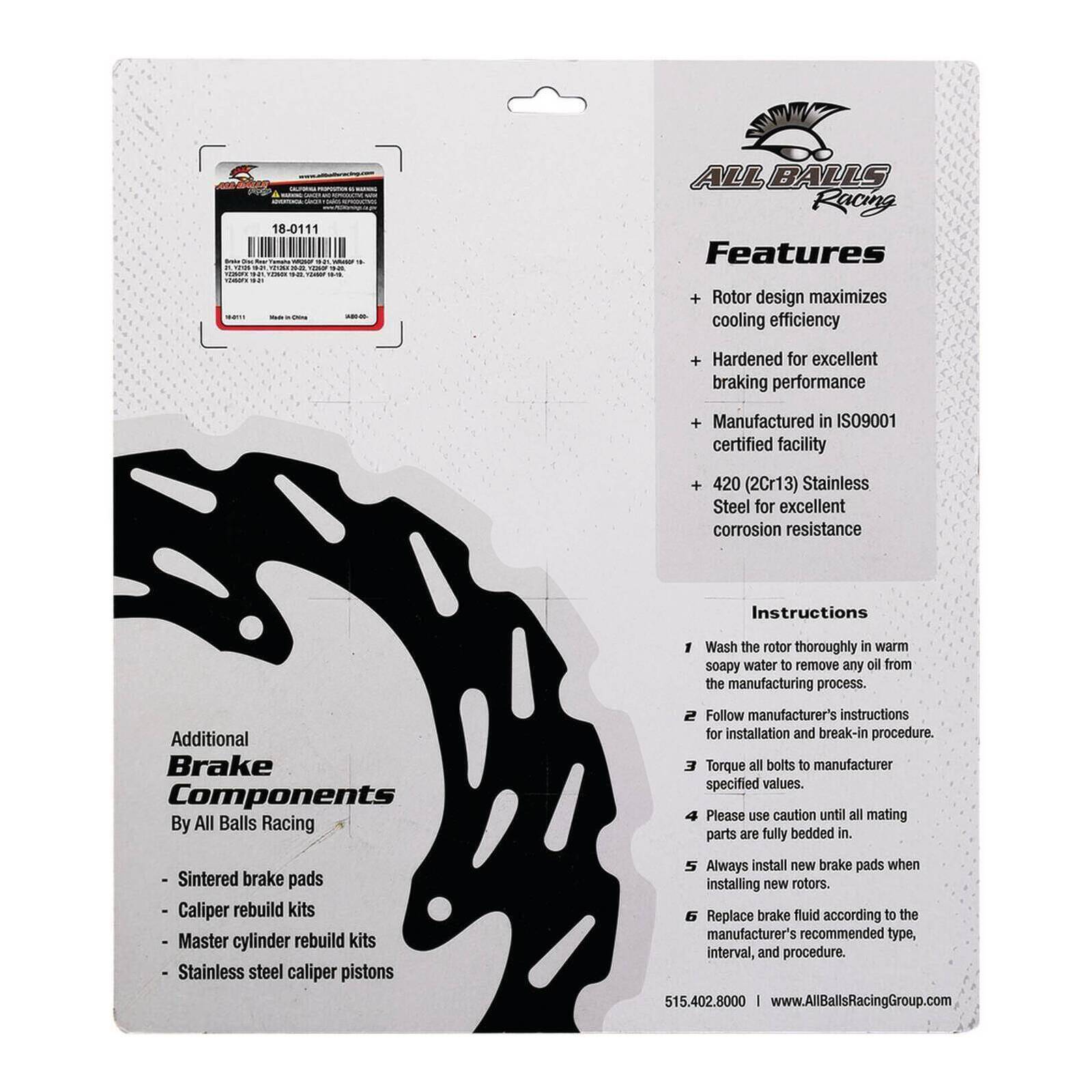 Brake Disc Rear 18-0111 - Image 5