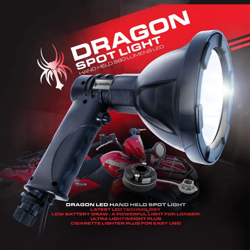 DRAGON HANDHELD CREE LED SPOTLIGHT w/ STARPORT