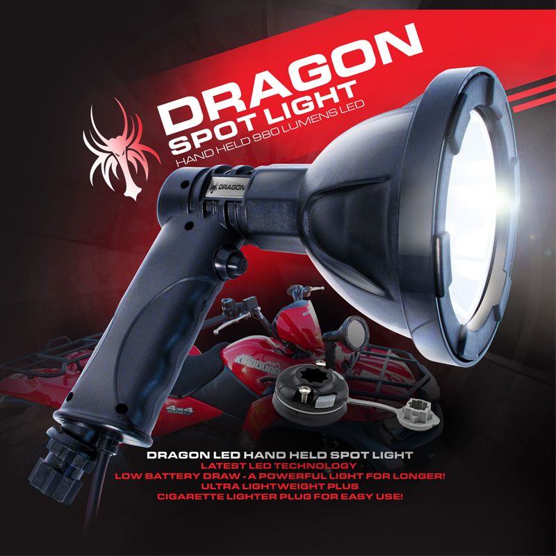 DRAGON HANDHELD CREE LED SPOTLIGHT w/ STARPORT - Image 1