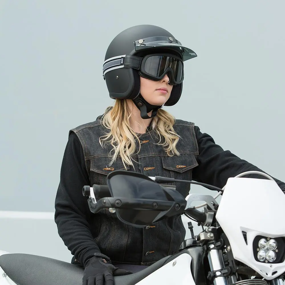 Biltwell Overland 2.0 Racer Goggles Black/Grey