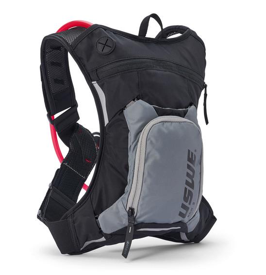 USWE Raw Dirt Biking Hydration Pack Black/ Grey 3L - Image 1