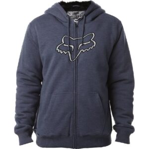 Hoodie Fox Konstant Sasquatch Zip Pewter - Image 1