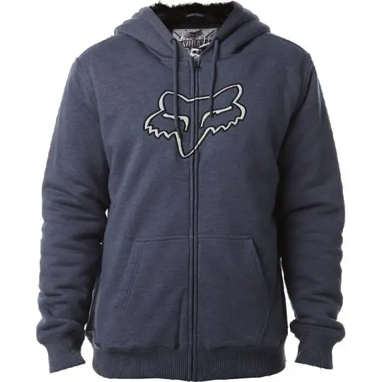 Hoodie Fox Konstant Sasquatch Zip Pewter