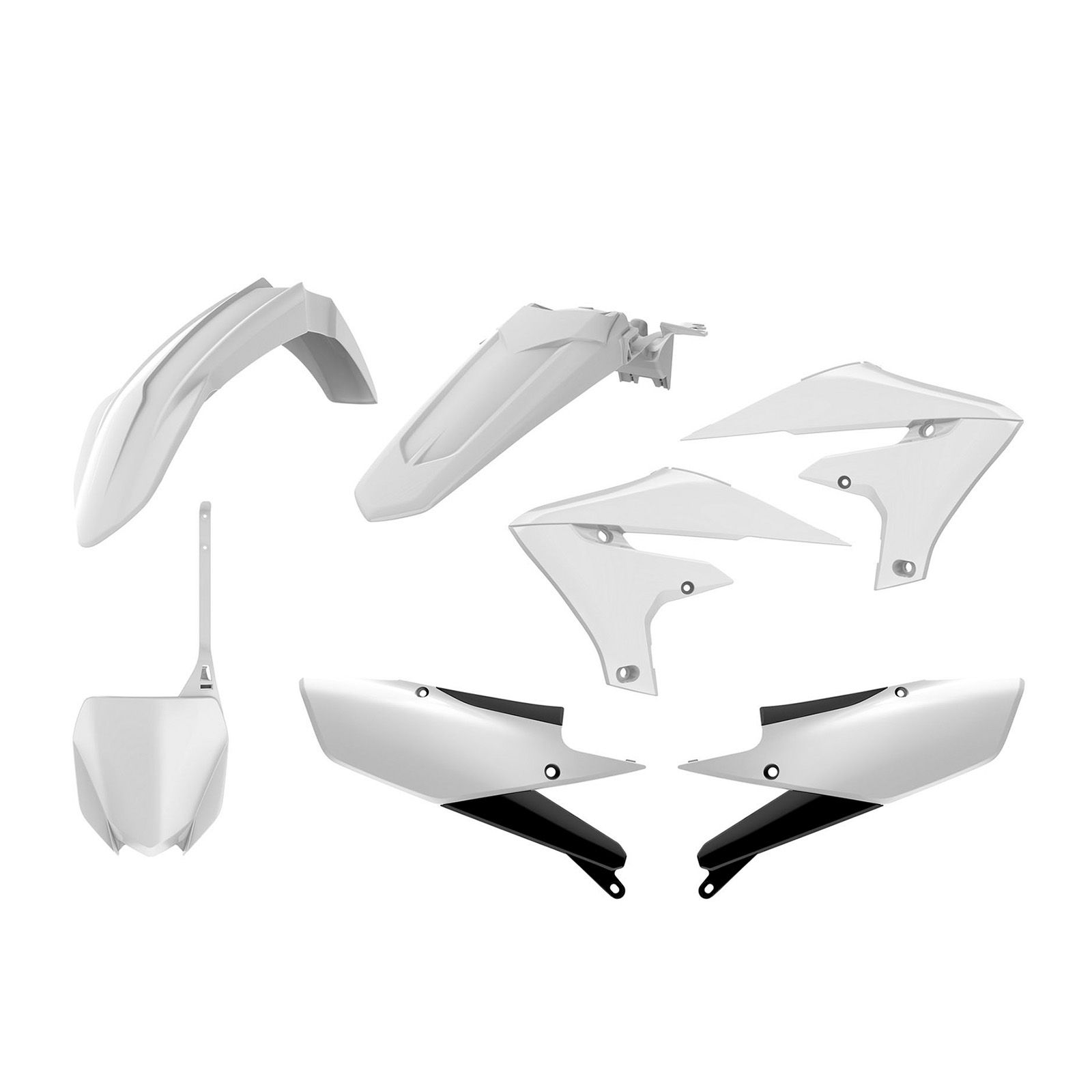 POLISPORT MX KIT YAM YZ250F 19-21 YZ450F 18-21 WHITE - Image 1