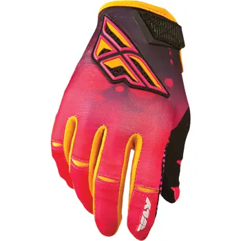 Motocross Gloves Fly 2014 Ladies Kinetic Pink/Orange