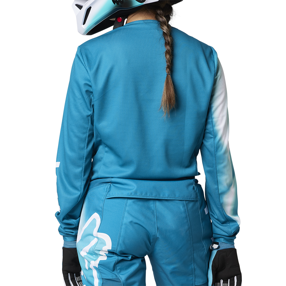 Fox 180 Toxsyk Motocross Jeresy Ladies Maui Blue - Image 3