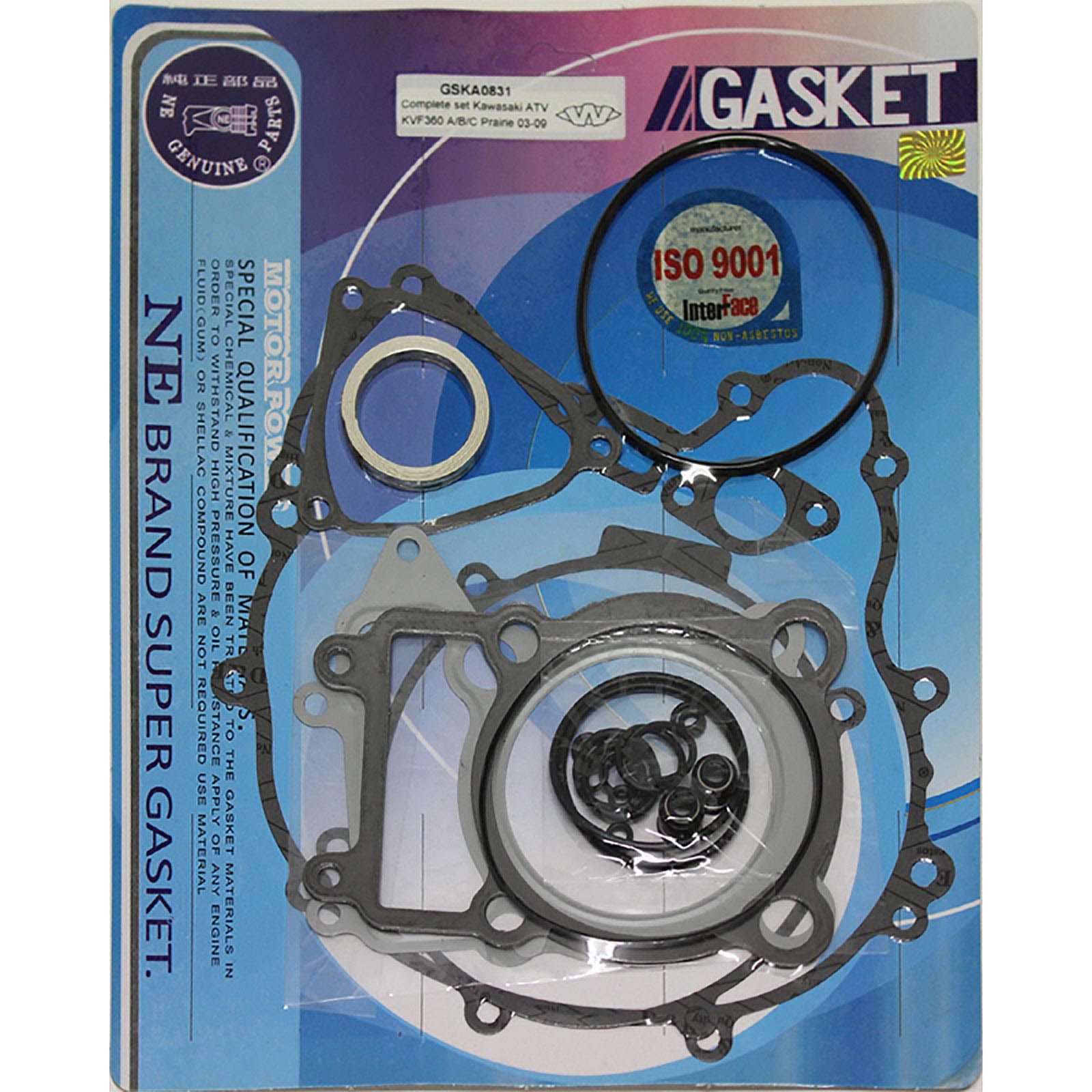 WHITES GASKET SET COMPLETE KAW KVF360 A/B/C Prairie 03-11 - Image 1