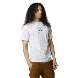 Fox Detonate Tech Tee Grey/White - Image 2
