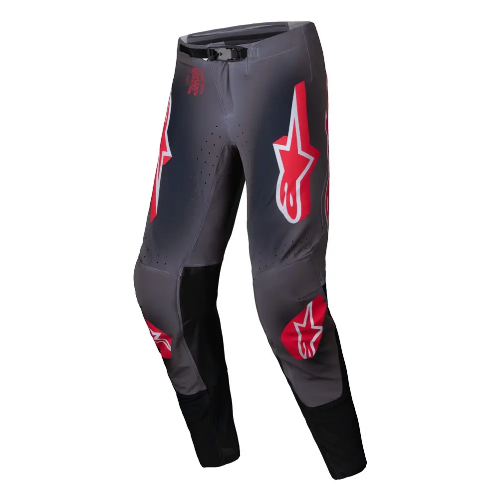 Alpinestars Supertech Lipan Motocross Pants Smoke/Bright Red