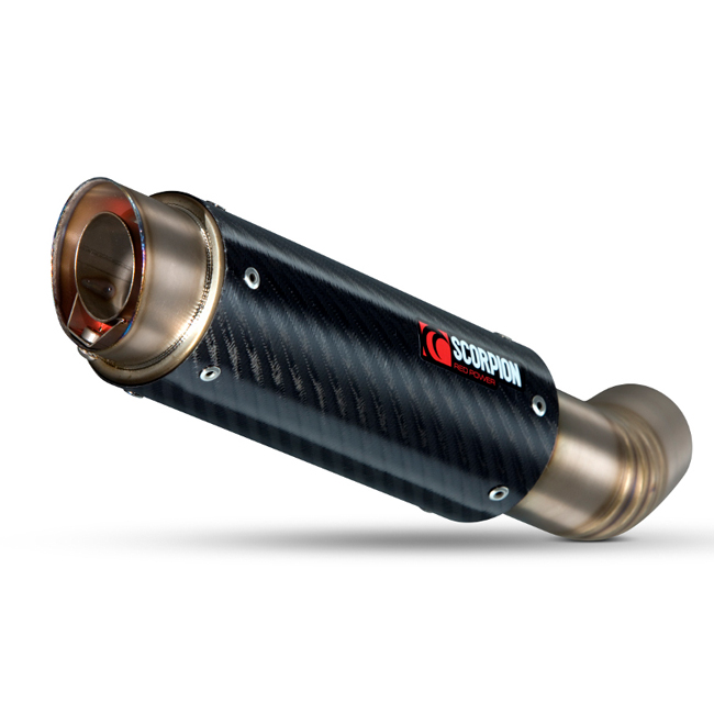Suzuki GSXR1000 K9-K11 09-11 RP1-GP Slip-on Carbon Fibre - Image 1
