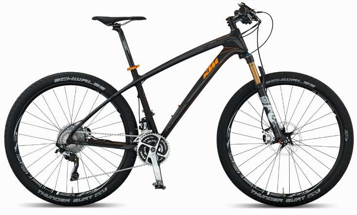 Bike KTM 2014 Myroon 27 Prestige 2F Black/Grey/Orange - Image 1