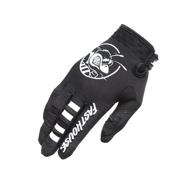 Fasthouse Youth Elrod OG Motocross Gloves Black