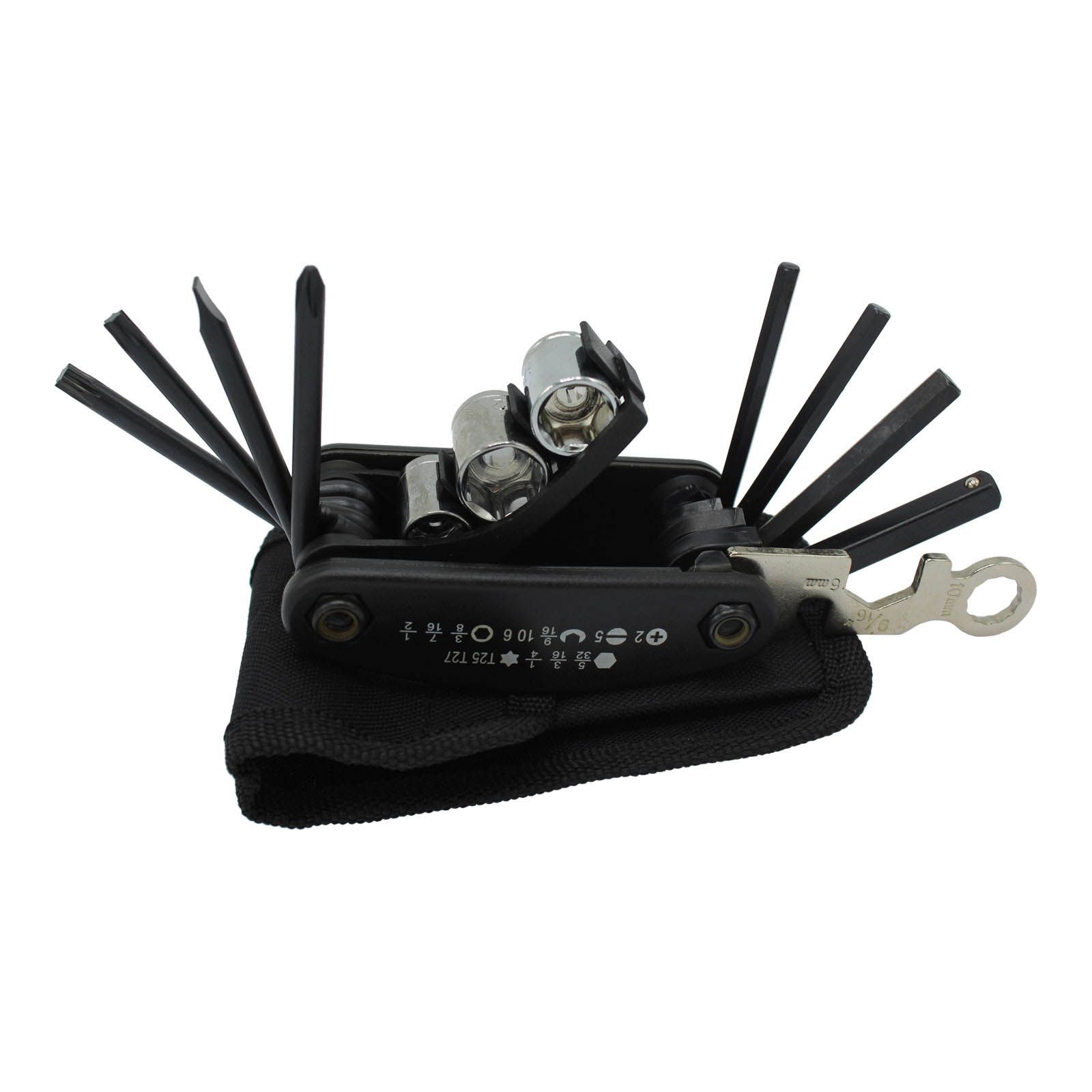 WHITES 14 IN 1 FOLDING MC TOOL SET - IMPERIAL - Image 1